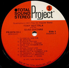 Load image into Gallery viewer, Tony Mottola And The Quad Guitars : Tony Mottola And The Quad Guitars (LP, Album, Quad)