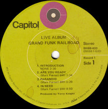 Load image into Gallery viewer, Grand Funk Railroad : Live Album (2xLP, Album, Jac)