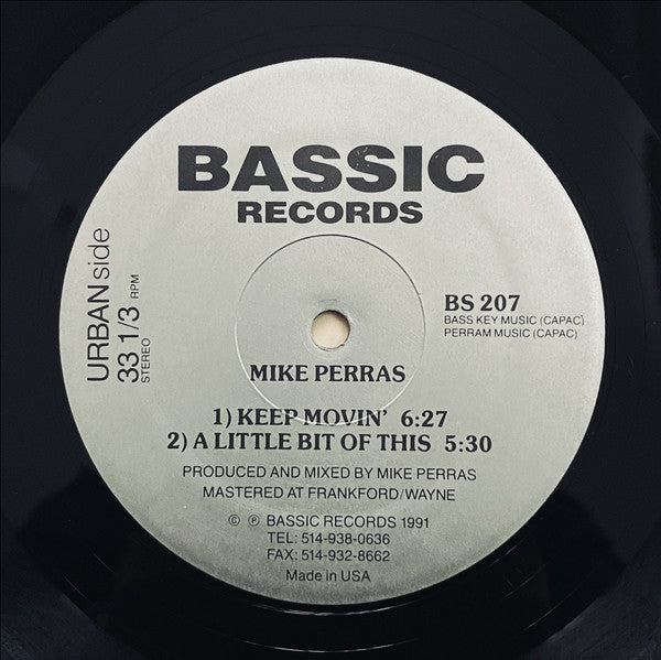 Mike Perras : Beginning Of Life (12