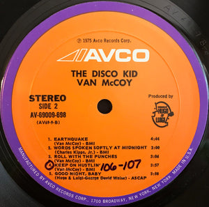 Van McCoy : The Disco Kid (LP, Album, Mon)