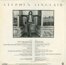 Load image into Gallery viewer, Stephen Sinclair : Sad And Lonely Saturday Night (LP, Album)