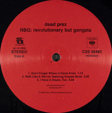 Load image into Gallery viewer, Dead Prez : RBG: Revolutionary But Gangsta (2xLP, Album, Edi)