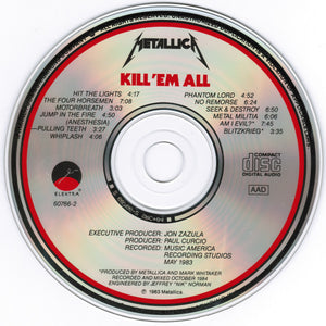 Buy Metallica : Kill 'Em All (CD, Album, RE) Online for a great price –  Media Mania of Stockbridge