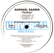 Load image into Gallery viewer, Raphael Saadiq : Faithful / Still Ray (12&quot;, Promo)