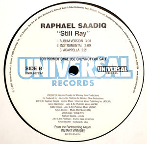 Raphael Saadiq : Faithful / Still Ray (12", Promo)