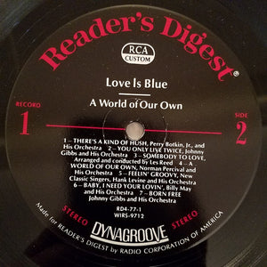 Various : Love Is Blue (4xLP, Comp + Box)