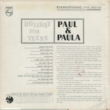Load image into Gallery viewer, Paul And Paula* : Holiday For Teens (LP, Album)