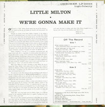 Load image into Gallery viewer, Little Milton : We&#39;re Gonna Make It (LP, Album, Mono)