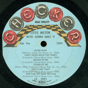 Little Milton : We're Gonna Make It (LP, Album, Mono)