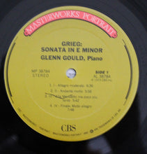 Load image into Gallery viewer, Grieg* / Bizet* - Glenn Gould : Sonata In E-Minor / Premier Nocturne / Variations Chromatiques (LP, Album, RM)