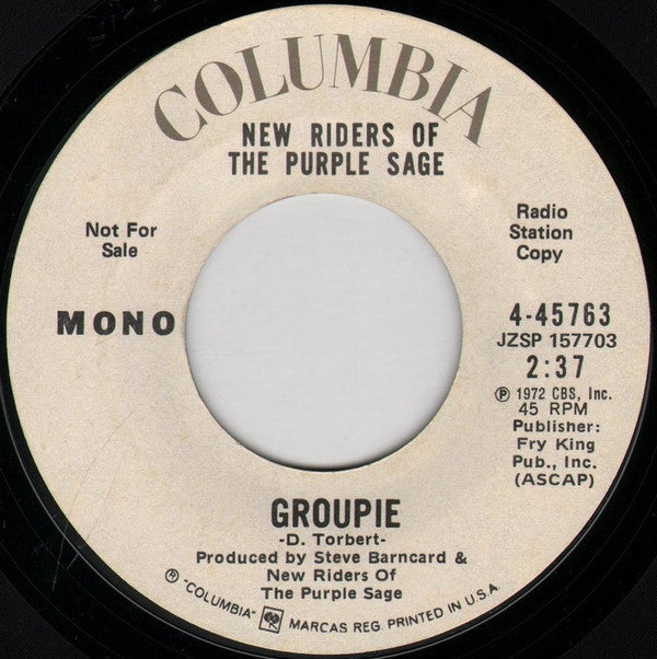 New Riders Of The Purple Sage : Groupie (7