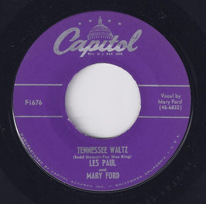 Les Paul & Mary Ford : Tennessee Waltz / Mockin' Bird Hill (7")