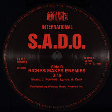 Load image into Gallery viewer, S.A.D.O. (2) : Gamblin&#39; Fool (12&quot;, Promo)