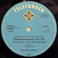 Load image into Gallery viewer, Bach*, Karl Richter : Goldberg-Variationen (LP, RE)
