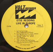 Load image into Gallery viewer, Otis Redding : Otis Redding Live In Europe (LP, Album)