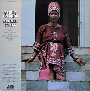 Aretha Franklin With James Cleveland* & The Southern California Community Choir : Amazing Grace (2xLP, Album, RE, SP,)