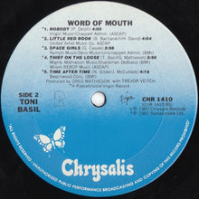 Load image into Gallery viewer, Toni Basil : Word Of Mouth (LP, Album, Ter)