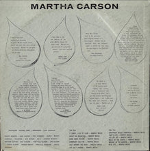Load image into Gallery viewer, Martha Carson : Martha Carson (LP)