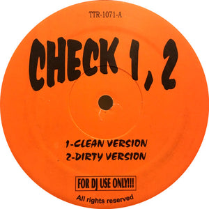 EPMD : Check 1, 2  (12", Promo, Unofficial)