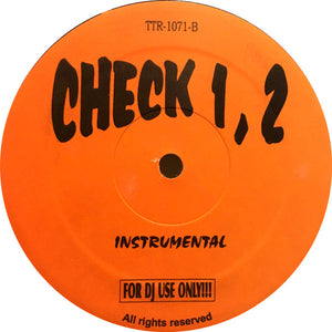 EPMD : Check 1, 2  (12", Promo, Unofficial)