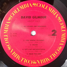 Load image into Gallery viewer, David Gilmour : About Face (LP, Album, Car)