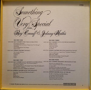 Ray Conniff, Johnny Mathis : Something Very Special (4xLP, Comp + Box)