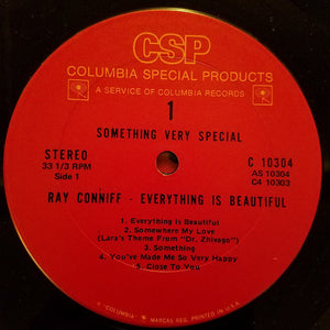 Ray Conniff, Johnny Mathis : Something Very Special (4xLP, Comp + Box)