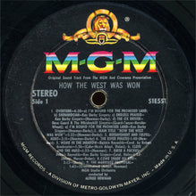 Load image into Gallery viewer, Alfred Newman, Debbie Reynolds, Ken Darby : How The West Was Won, Original Soundtrack (LP, Album, Gat)