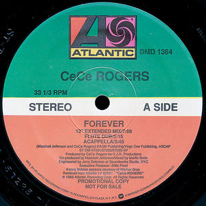 Ce Ce Rogers : Forever (12", Promo)