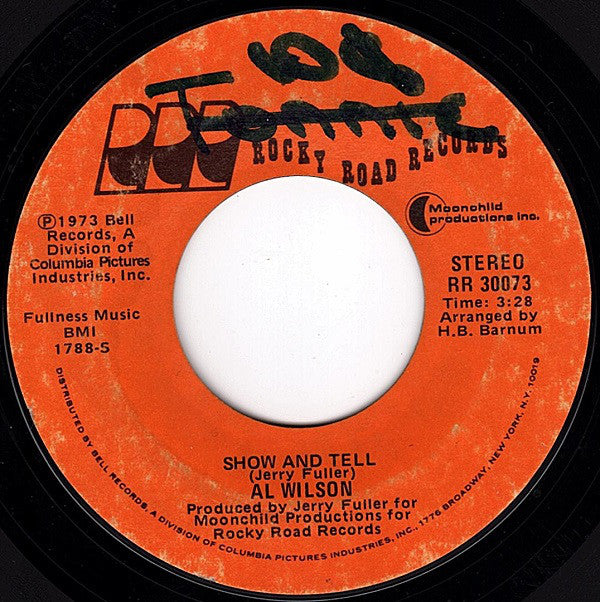 Al Wilson : Show And Tell (7