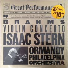 Load image into Gallery viewer, Brahms* - Isaac Stern, Ormandy*, Philadelphia Orchestra* : Violin Concerto (LP, RE, RM)