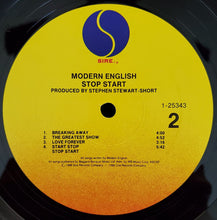 Load image into Gallery viewer, Modern English : Stop Start (LP, Album)