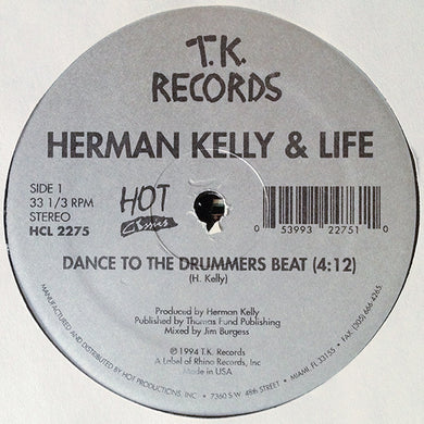 Herman Kelly & Life / Johnny Harris : Dance To The Drummers Beat / Odyssey (12
