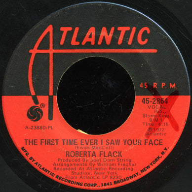 Roberta Flack : The First Time Ever I Saw Your Face / Trade Winds (7