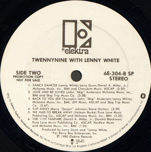 Twennynine With Lenny White : Twennynine With Lenny White (LP, Album, Promo)