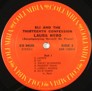 Laura Nyro : Eli And The Thirteenth Confession (LP, Album, RP)