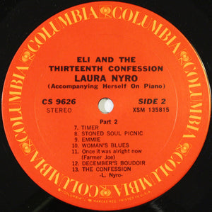 Laura Nyro : Eli And The Thirteenth Confession (LP, Album, RP)