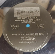 Load image into Gallery viewer, Heinz Sandauer, Austrian State Concert Orchestra : Variations On Beautiful Dreamer And Frere Jacques (LP)