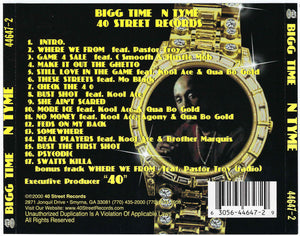 Bigg Time : N Tyme (CD, Album)