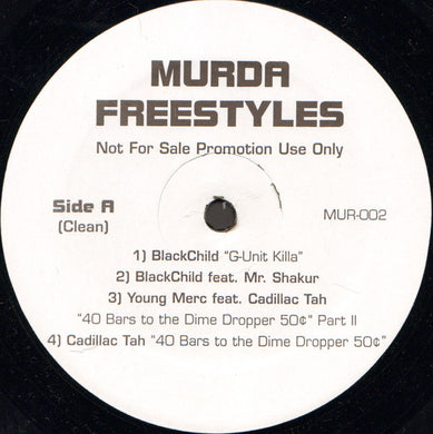 Caddillac Tah : Murda Freestyles (12