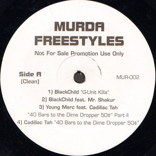 Caddillac Tah : Murda Freestyles (12