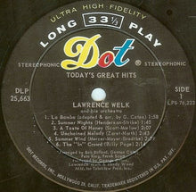 Load image into Gallery viewer, Lawrence Welk : Today's Great Hits (LP, Album)