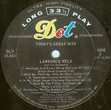 Load image into Gallery viewer, Lawrence Welk : Today's Great Hits (LP, Album)