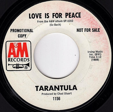 Tarantula (9) : Love Is For Peace (7