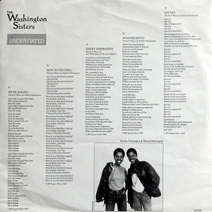 The Washington Sisters : Understated (LP, Album)