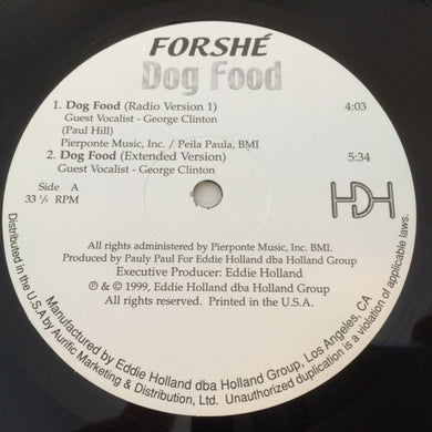 Forshé : Dog Food (12