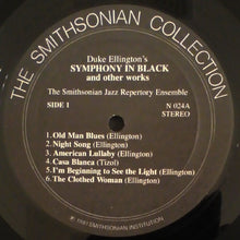 Load image into Gallery viewer, The Smithsonian Jazz Repertory Ensemble : Duke Ellington's Symphony In Black And Other Works (LP, Album)
