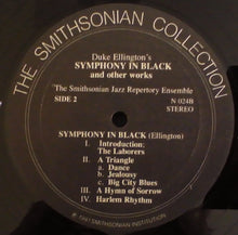 Load image into Gallery viewer, The Smithsonian Jazz Repertory Ensemble : Duke Ellington's Symphony In Black And Other Works (LP, Album)