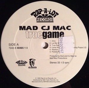 Buy Mad CJ Mac : True Game (LP, Album) Online for a great price