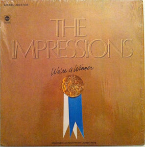 The Impressions : We're A Winner (LP, Album)